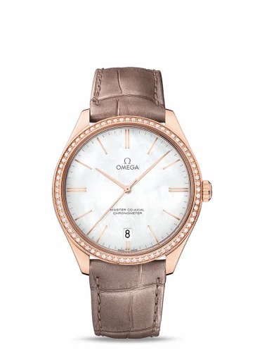 Omega De Ville Trésor Master Co-Axial Sedna Gold / Diamond / MOP 432.58.40.21.05.003 (43258402105003)